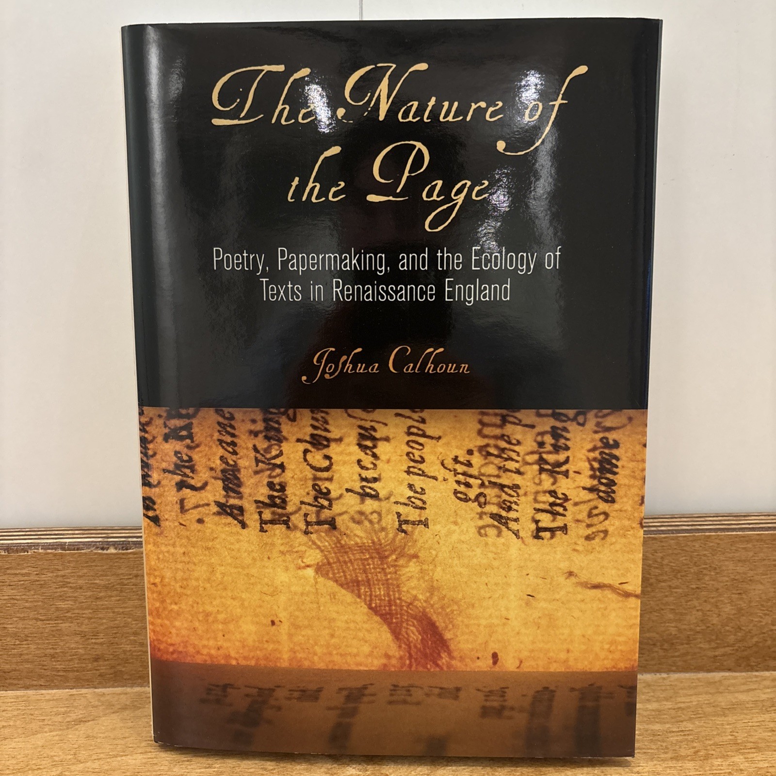Material Texts: Nature of the Page : Poetry, Papermaking, and the Ecology of…