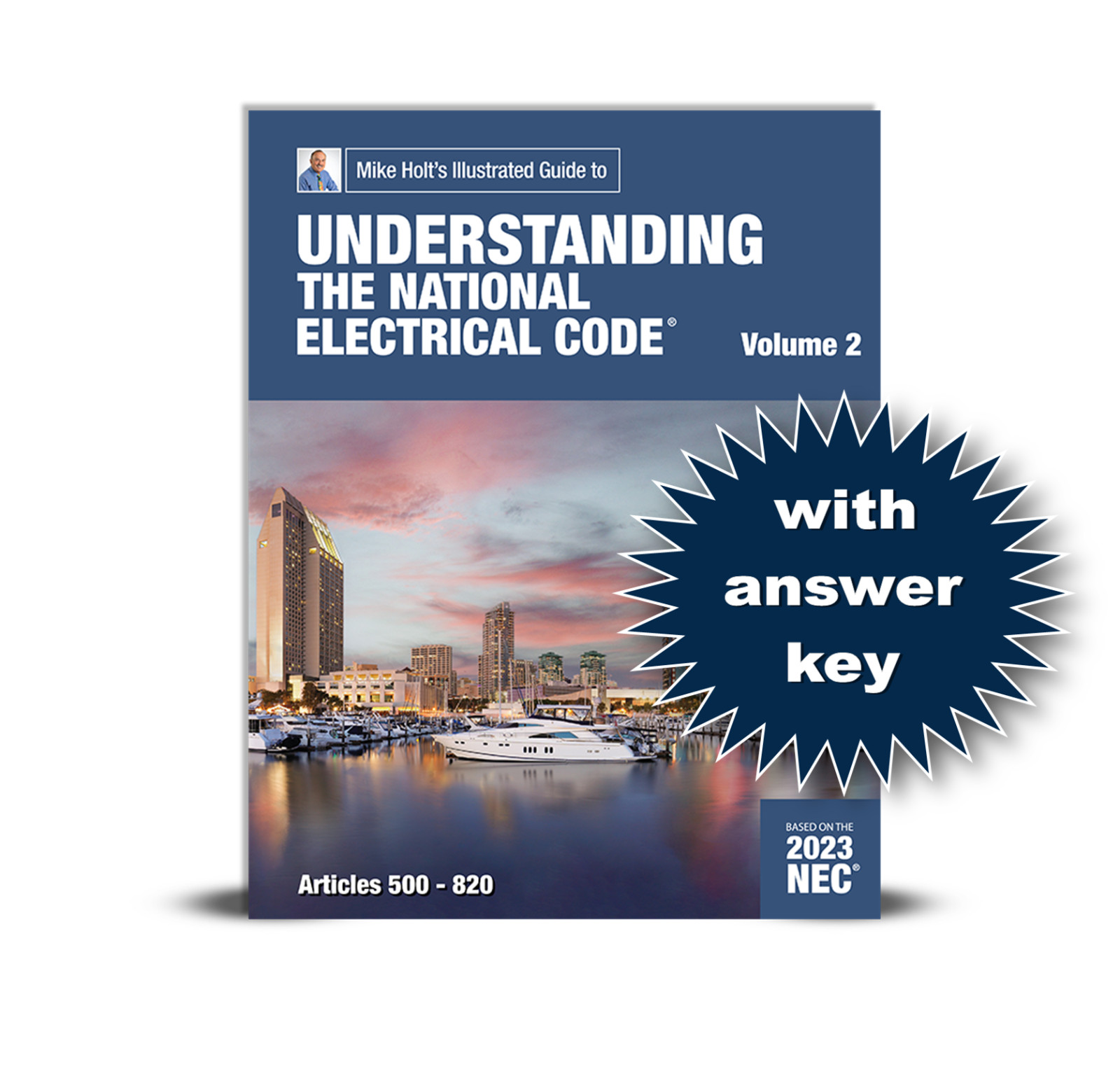 Mike Holt 2023 Understanding the NEC Book Package with Answer Keys