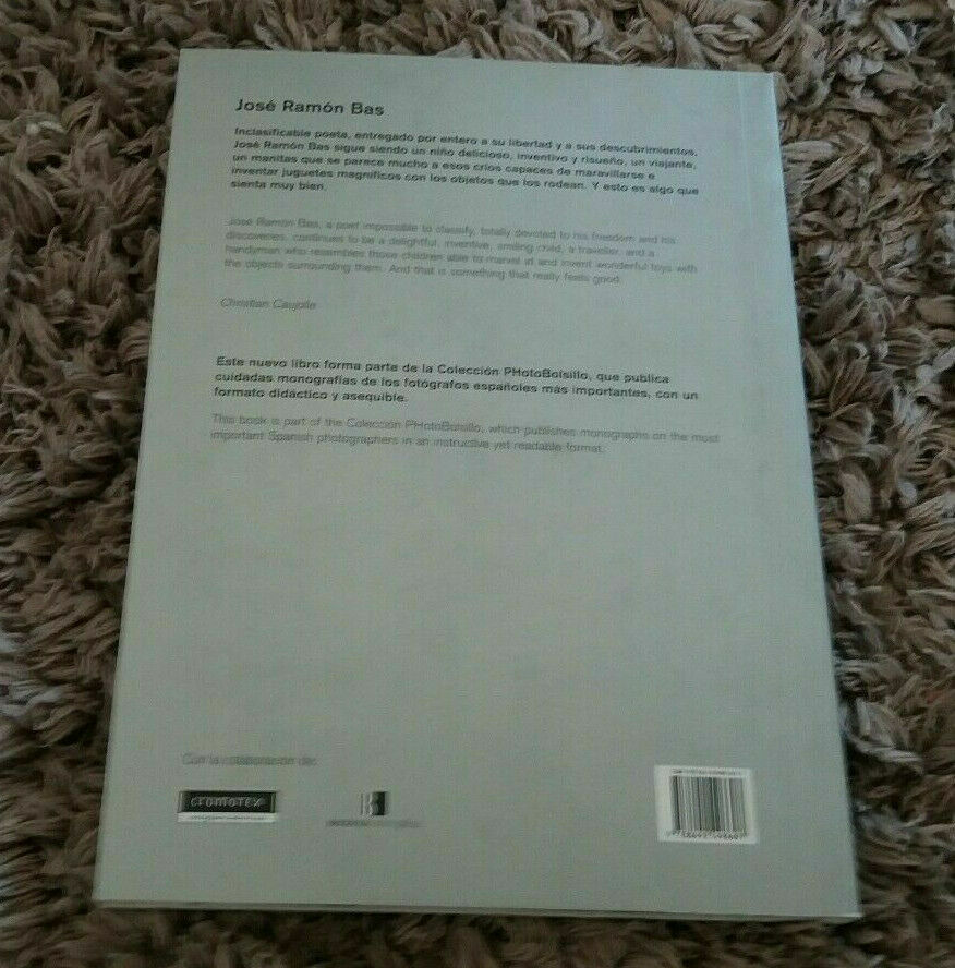JOSE RAMON BAS Photobolsillo ART PHOTOGRAPHY GRAPHIC DESIGN BOOK