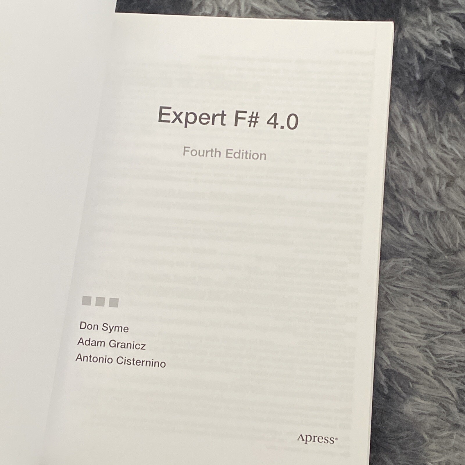 Expert F# 4. 0 by Antonio Cisternino, Don Syme and Adam Granicz (2015, Trade…