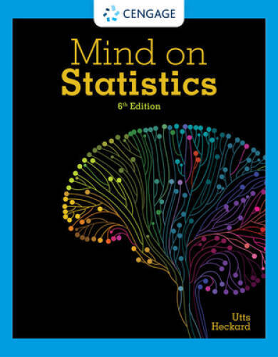 Mind on Statistics – Hardcover By Utts, Jessica M – GOOD