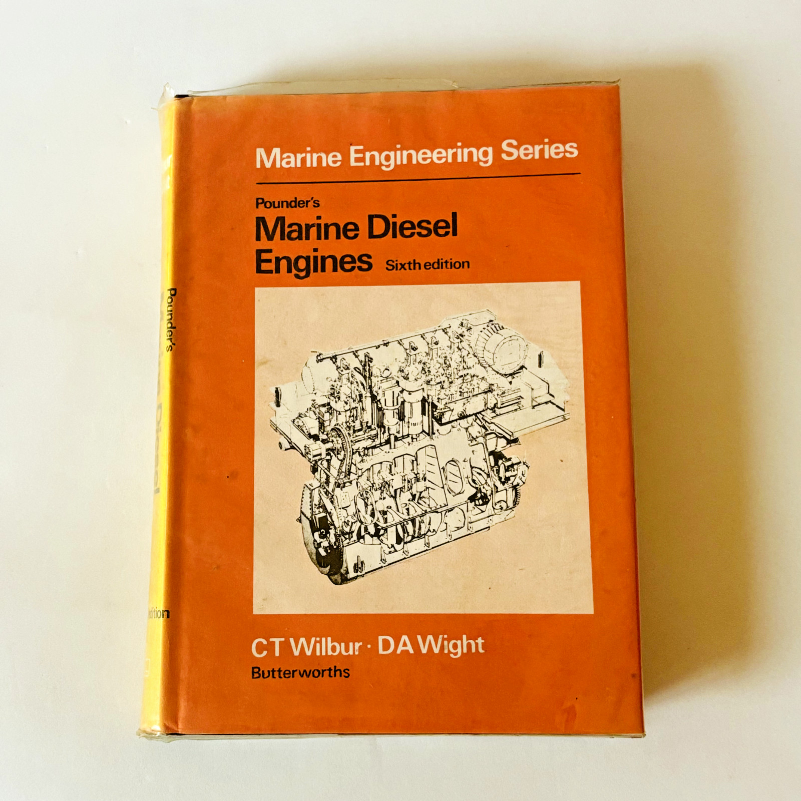 Pounder’s Marine Diesel Engines – 6th Edition – 1984 Wilbur & Wight – Hard Cover