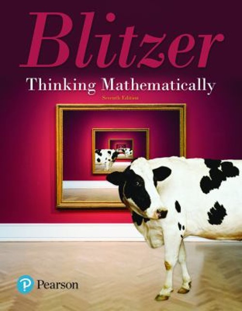 Thinking Mathematically, Books a la Carte Edition Ringbound Rober