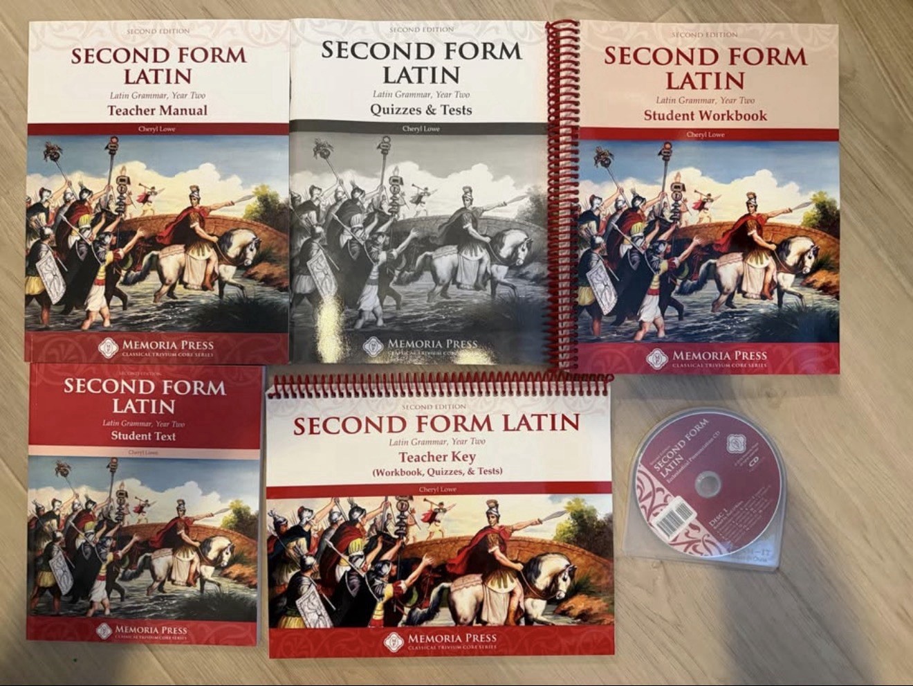 Memoria Press Second Form Latin Complete Set Brand New