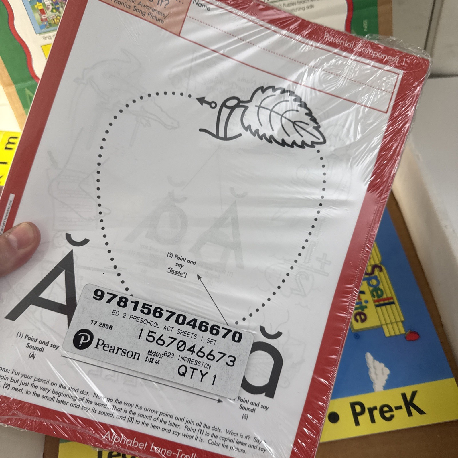 Sing Spell Read Write, Pre-school Kit, Rare Find, Complete Except For Cd