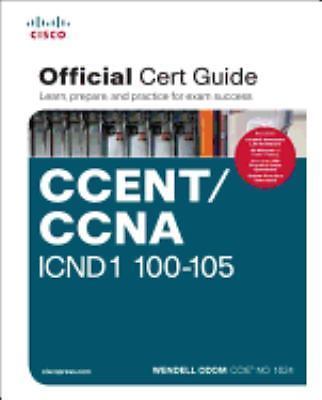 CCENT/CCNA ICND1 100-105 Official Cert Guide Hardcover Wendell Od