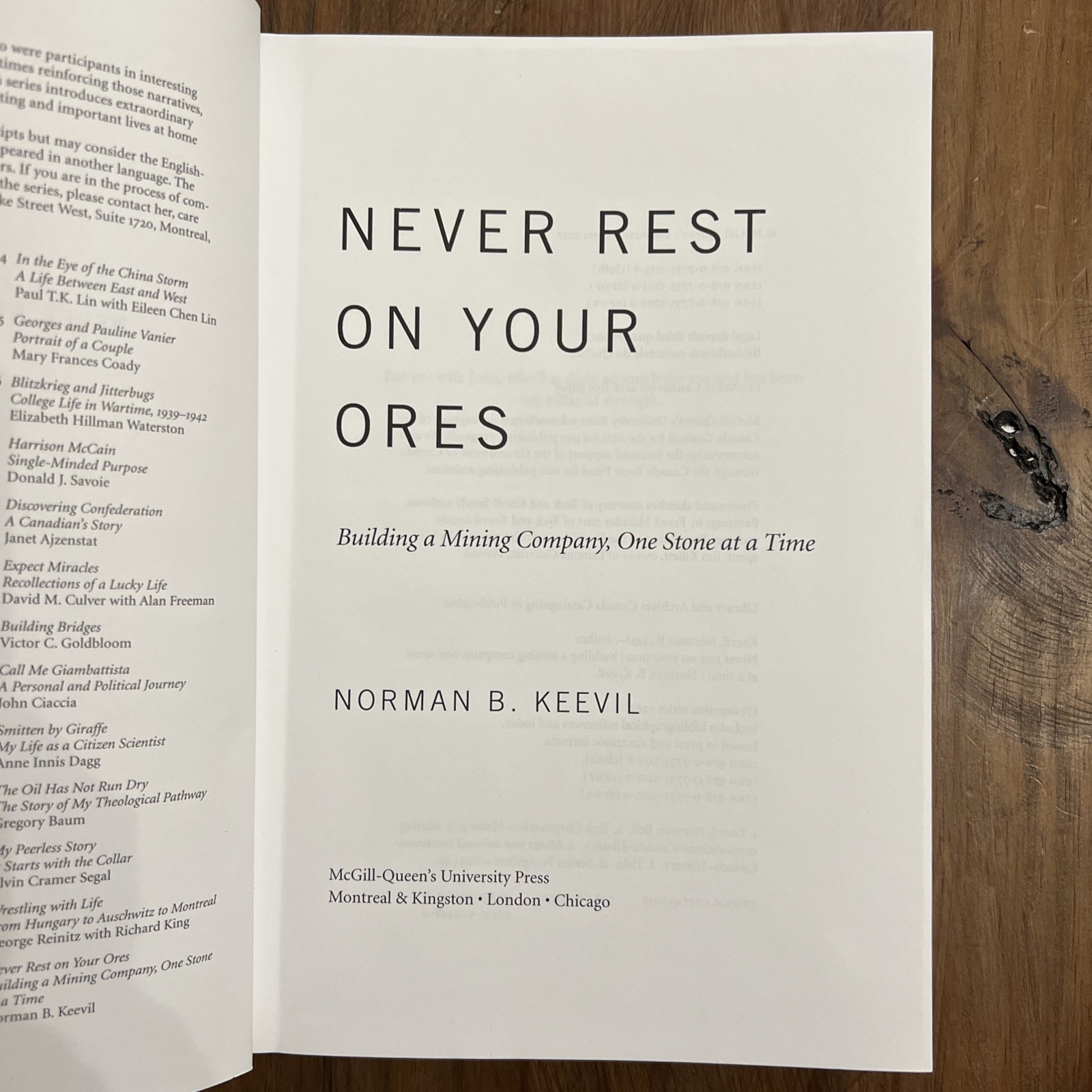 Never Rest on Your Ores: Building a Mining Company. SIGNED