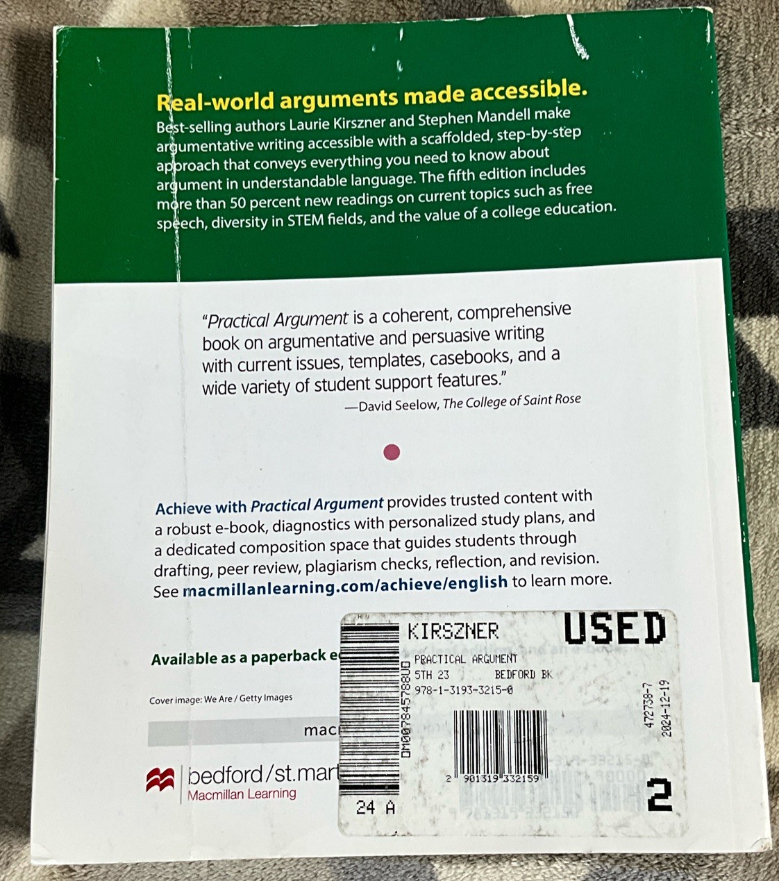 Practical Argument: by Kirszner