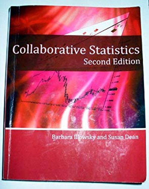 Collaborative Statistics Paperback Barbara, Dean, Susan Illowsky