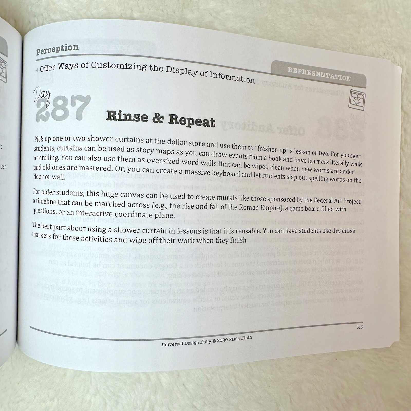Universal Design Daily: 365 Ways to Teach, Support Using UDL 2nd Ed, Paula Kluth