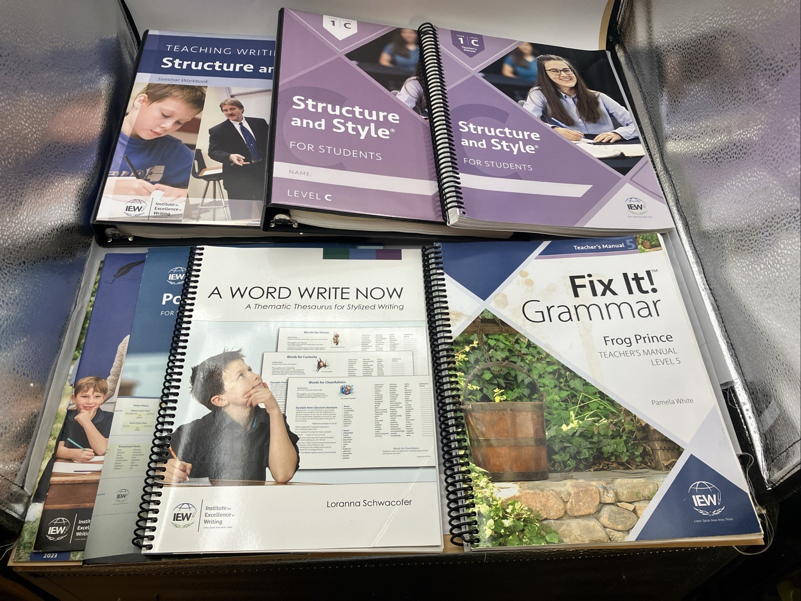 IEW Structure and Style Year 1 Level C Complete Set with Extras