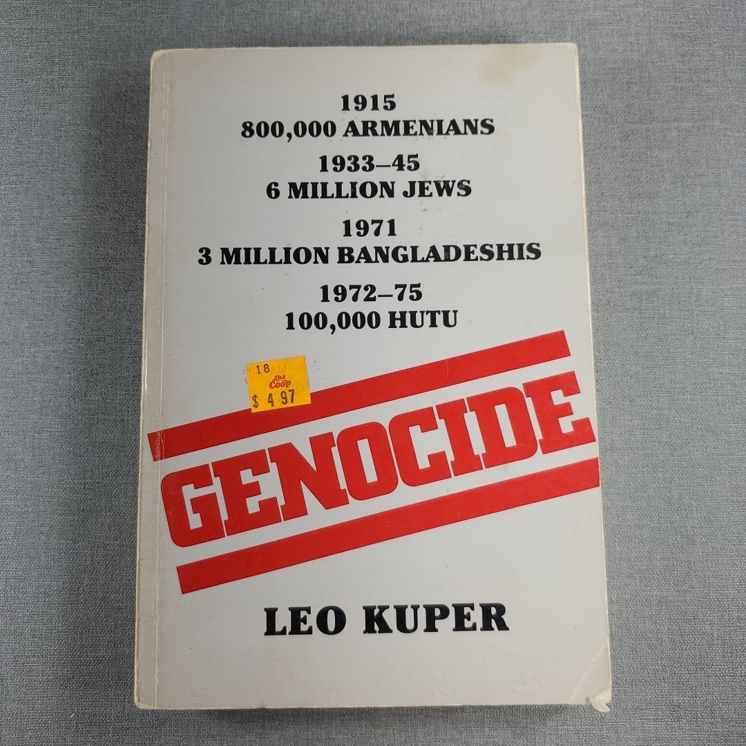 Genocide ~ Political Use by Leo Kuper 1981 Trade Paperback Book Yale Univ Press