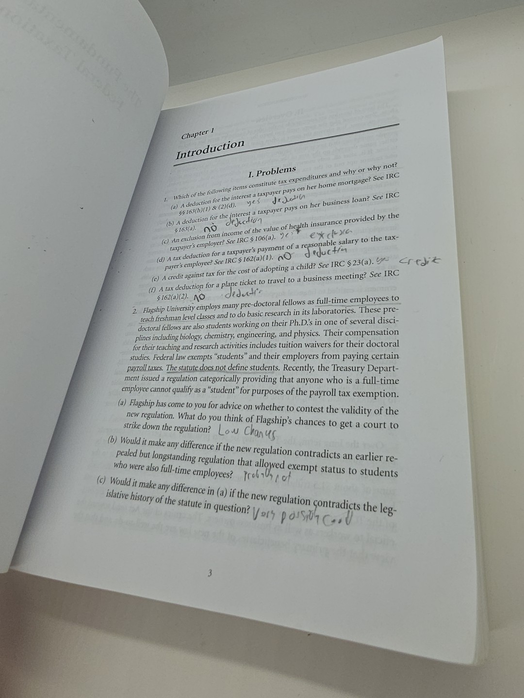 The Fundamentals of Federal Taxation by Miller John