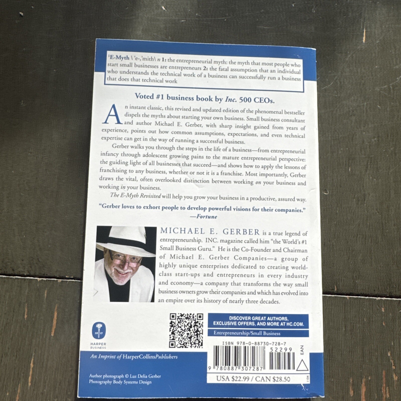 The e-Myth Revisited by Michael E. Gerber