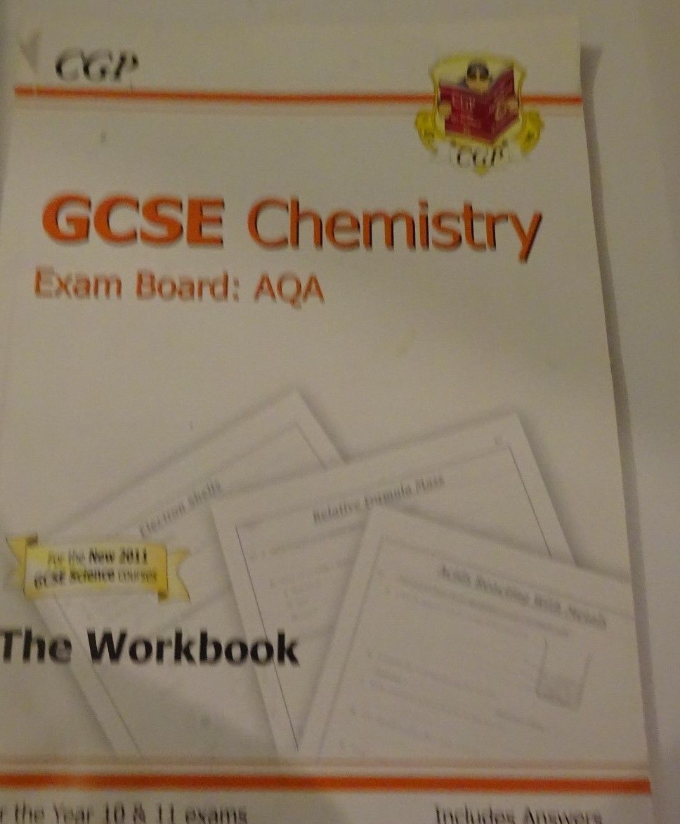 GCSE Chemistry AQA Workbook incl Answers ,Cgp Books 316
