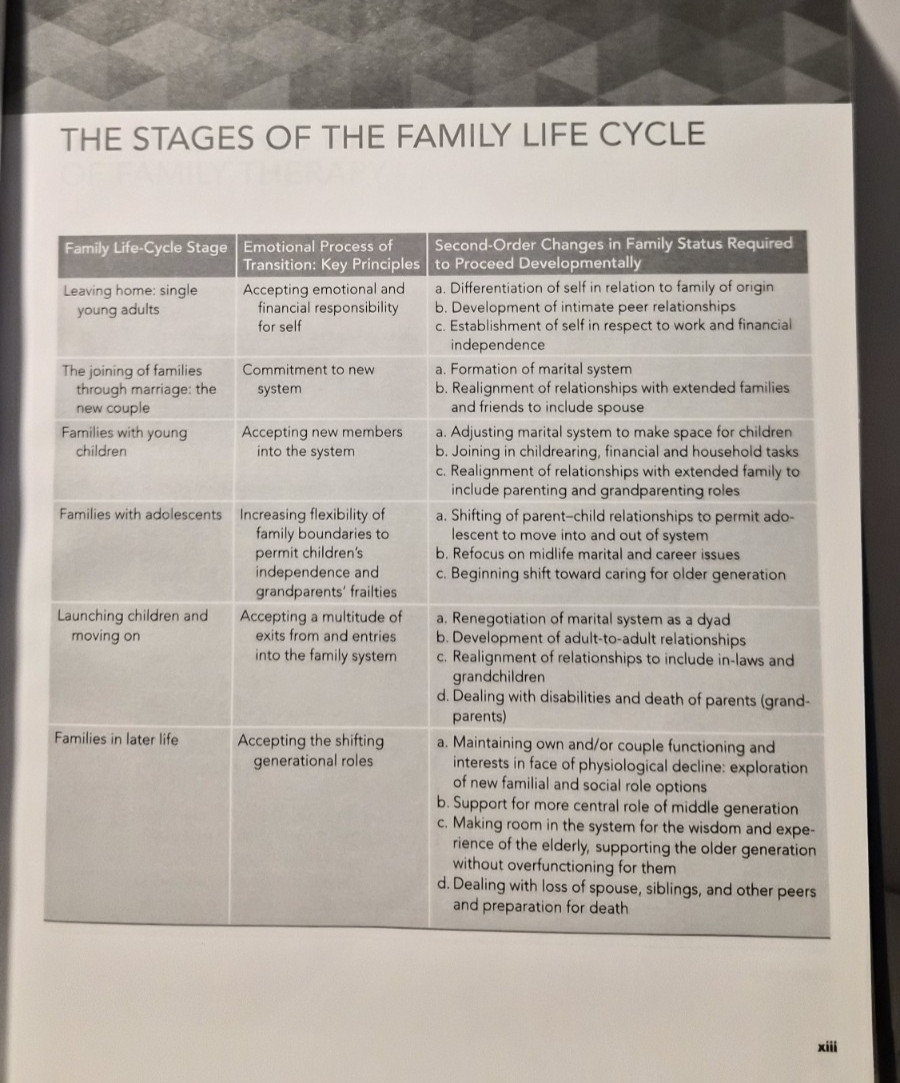 Family Therapy Concepts and Methods: Davis & Nichols (see photos:)