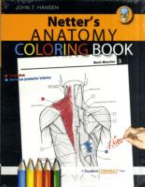 Anatomy Coloring Book Paperback John T. Hansen