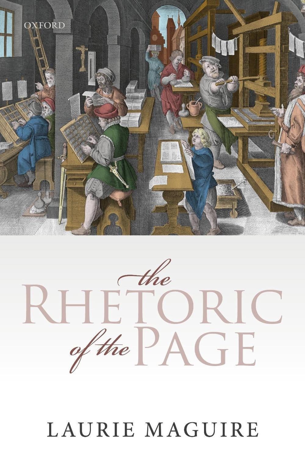 The Rhetoric of the Page by Laurie Maguire (English) Hardcover Book