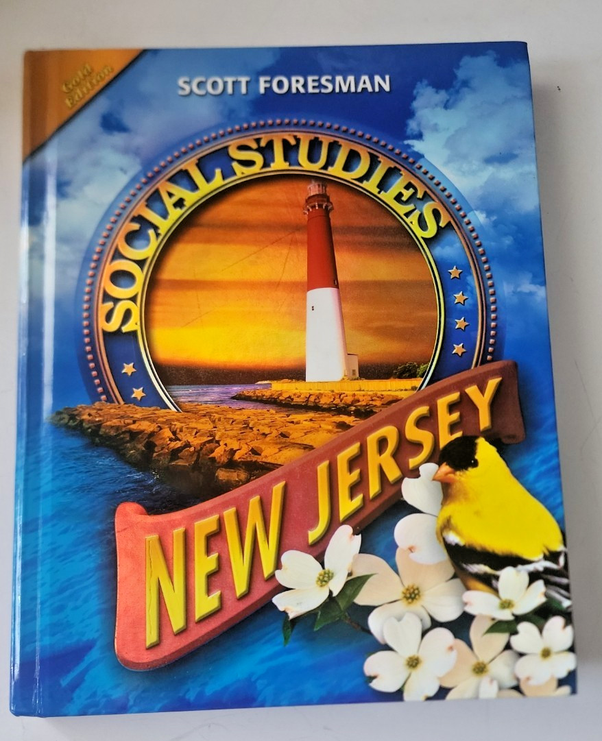 Scott Foresman Social Studies Student Text ages 9-12 Grade 3-5 New Jersey