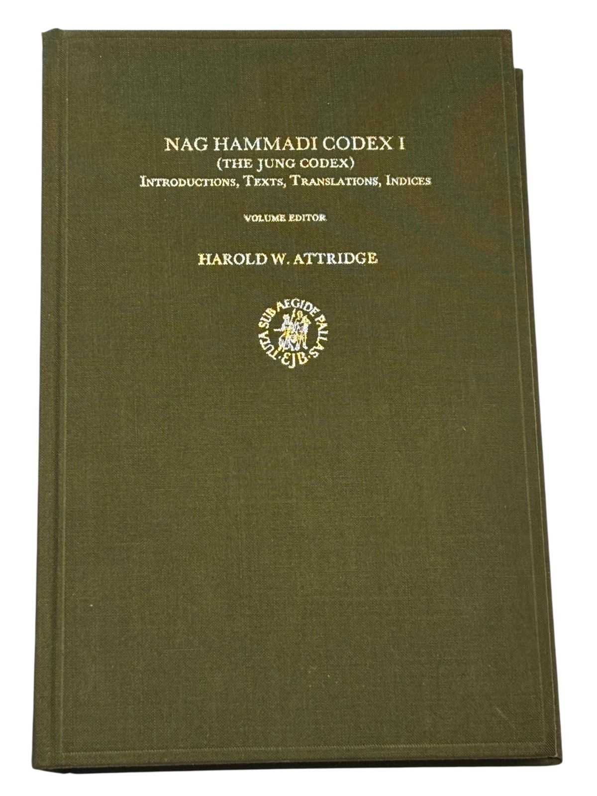 The Nag Hammadi Codex 1 The Jung Codex Collectible Cloth First Edition, HC Good