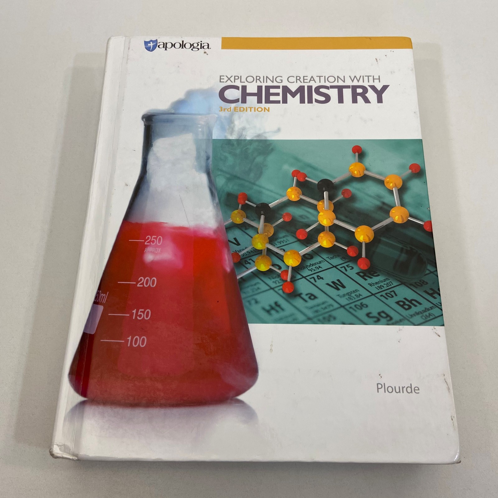 Exploring Creation with Chemistry Kristy Plourde Apologia 3rd Ed & Print 2016 HC