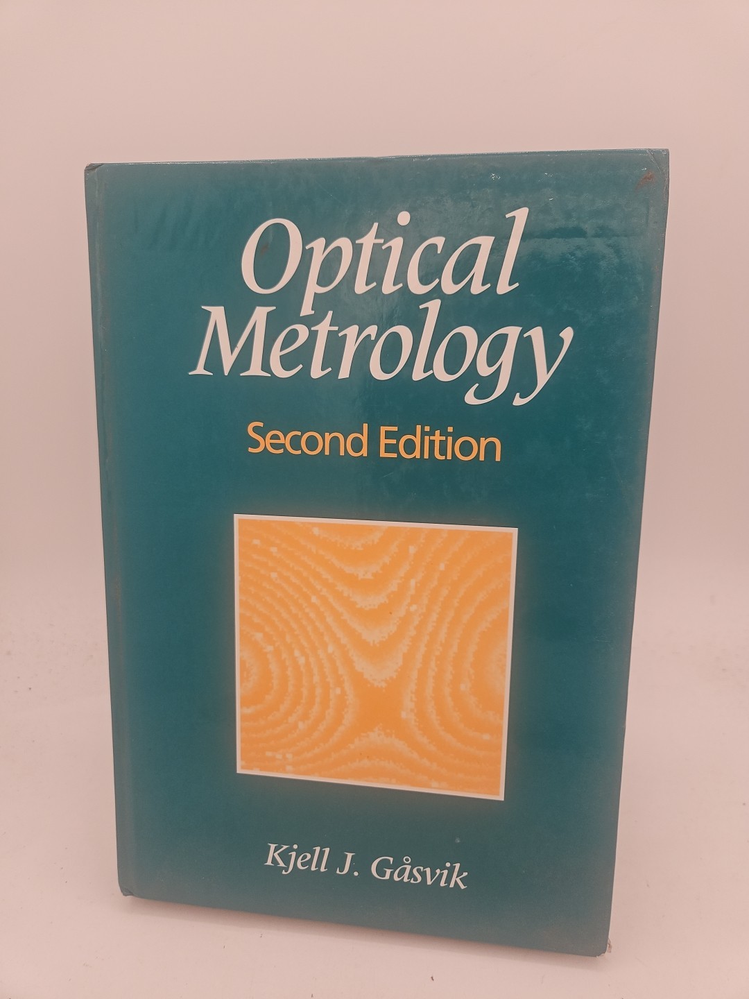 Optical Metrology 2nd Edition by Kjell J Gåsvik Hardcover VG Condition BZ9