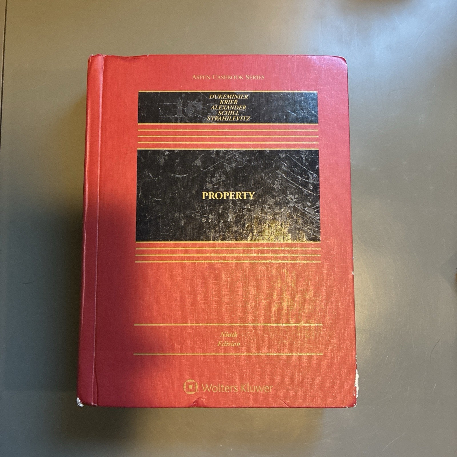 Property, Ninth Edition, Wolters Kluwer, Aspen Casebook Series, Dukeminier
