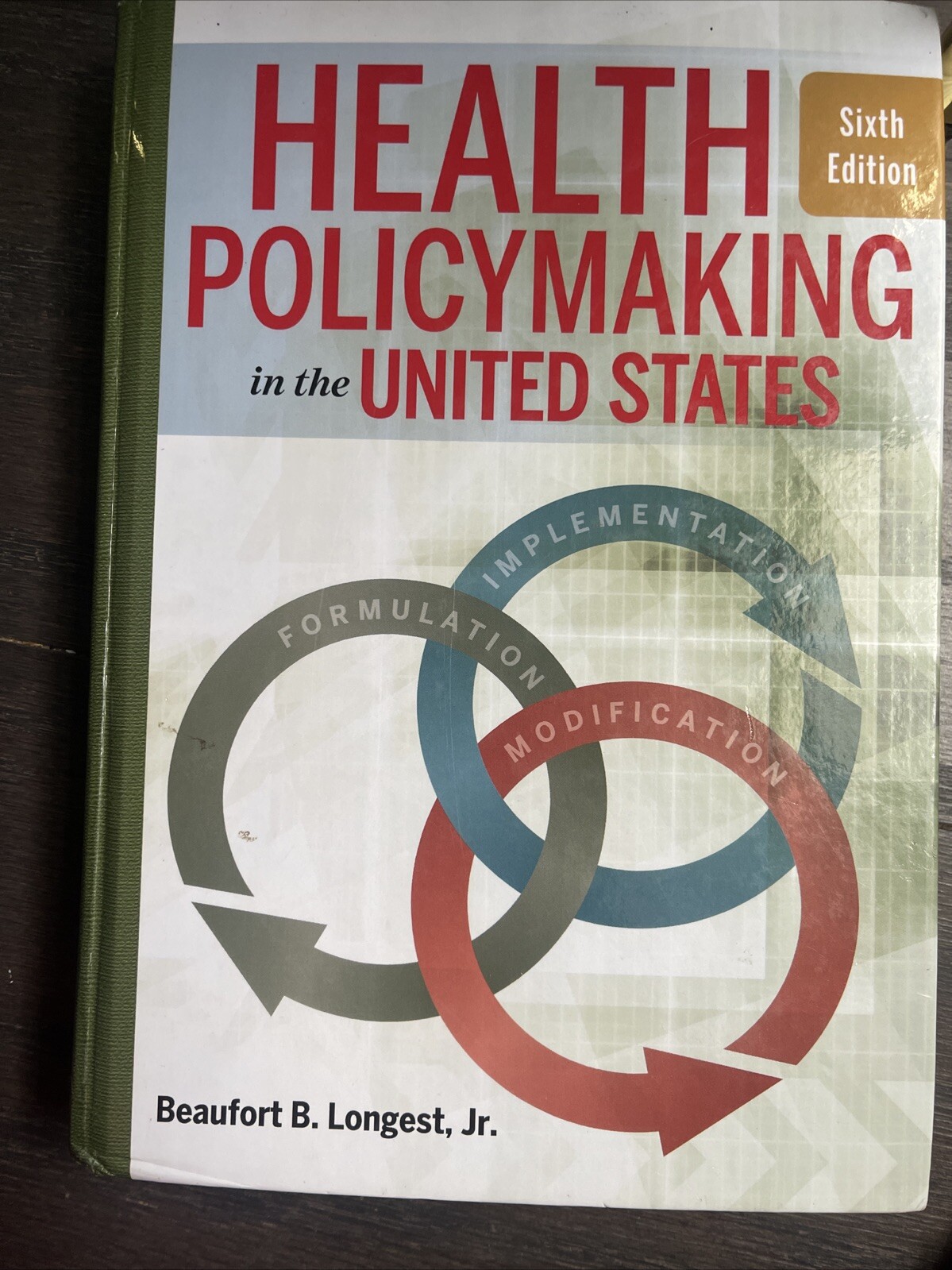 AUPHA/HAP Book Ser.: Health Policymaking in the United States by Beaufort…