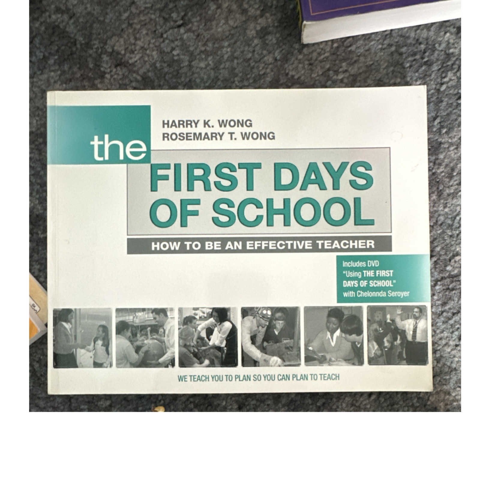 First Days of School 4th Ed by Harry K. Wong & Rosemary T. Wong Includes DVD