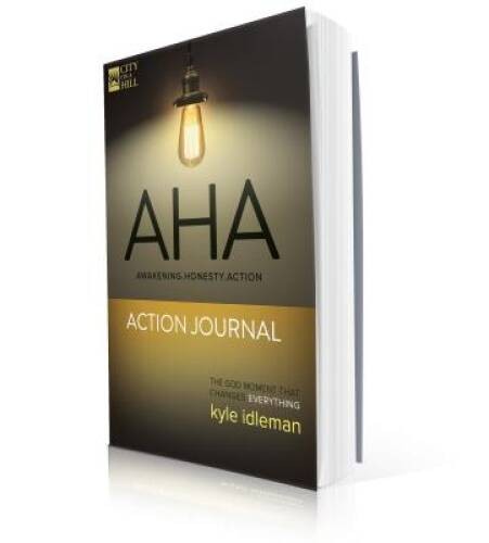 AHA Action Journal – Paperback By Idleman, Kyle – GOOD