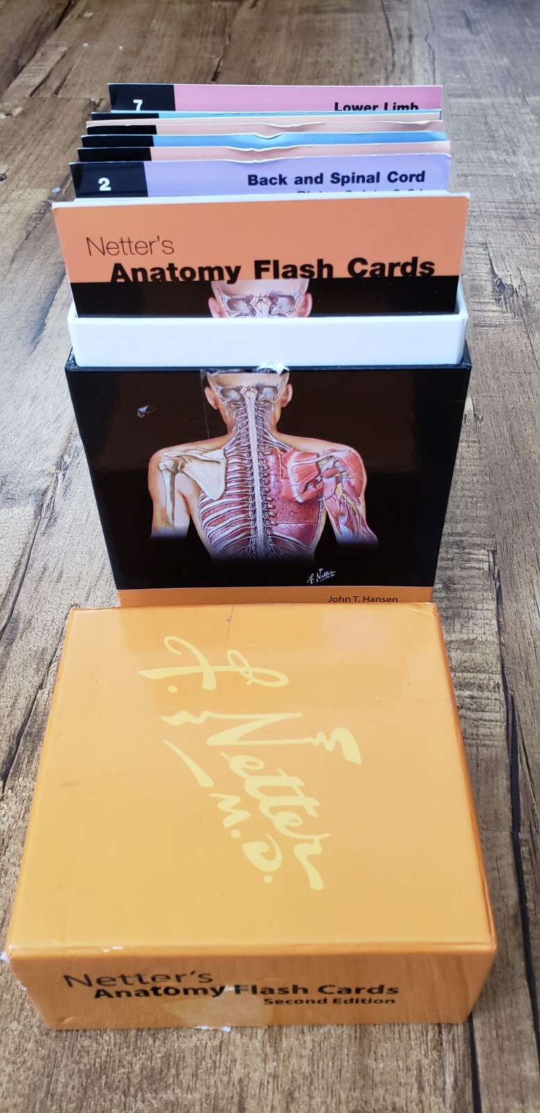 NETTER’S ANATOMY Flash Cards Second Edition By John T. Hansen