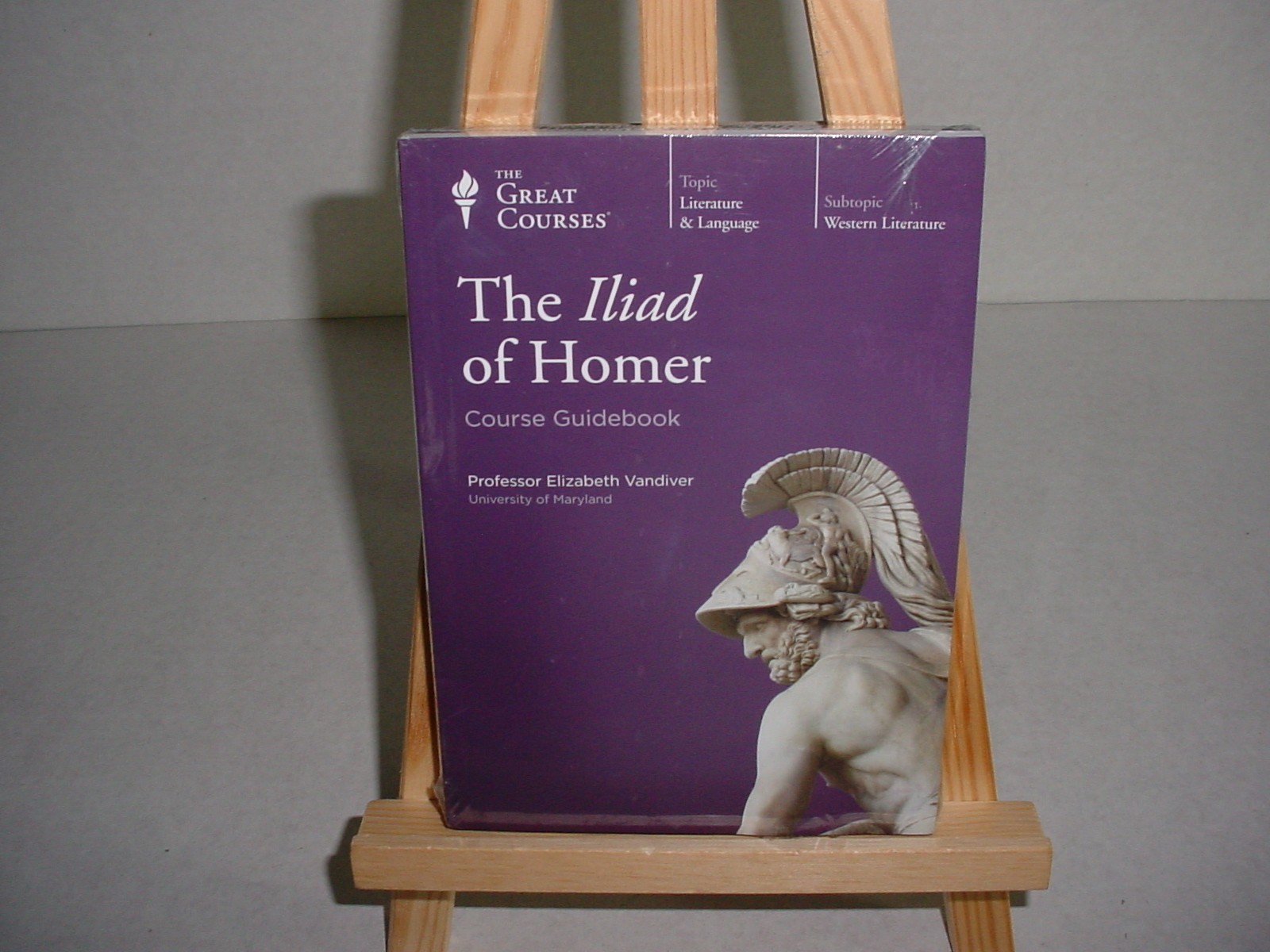 The Iliad of Homer by Elizabeth Vandiver (Hardcover / Dvd)