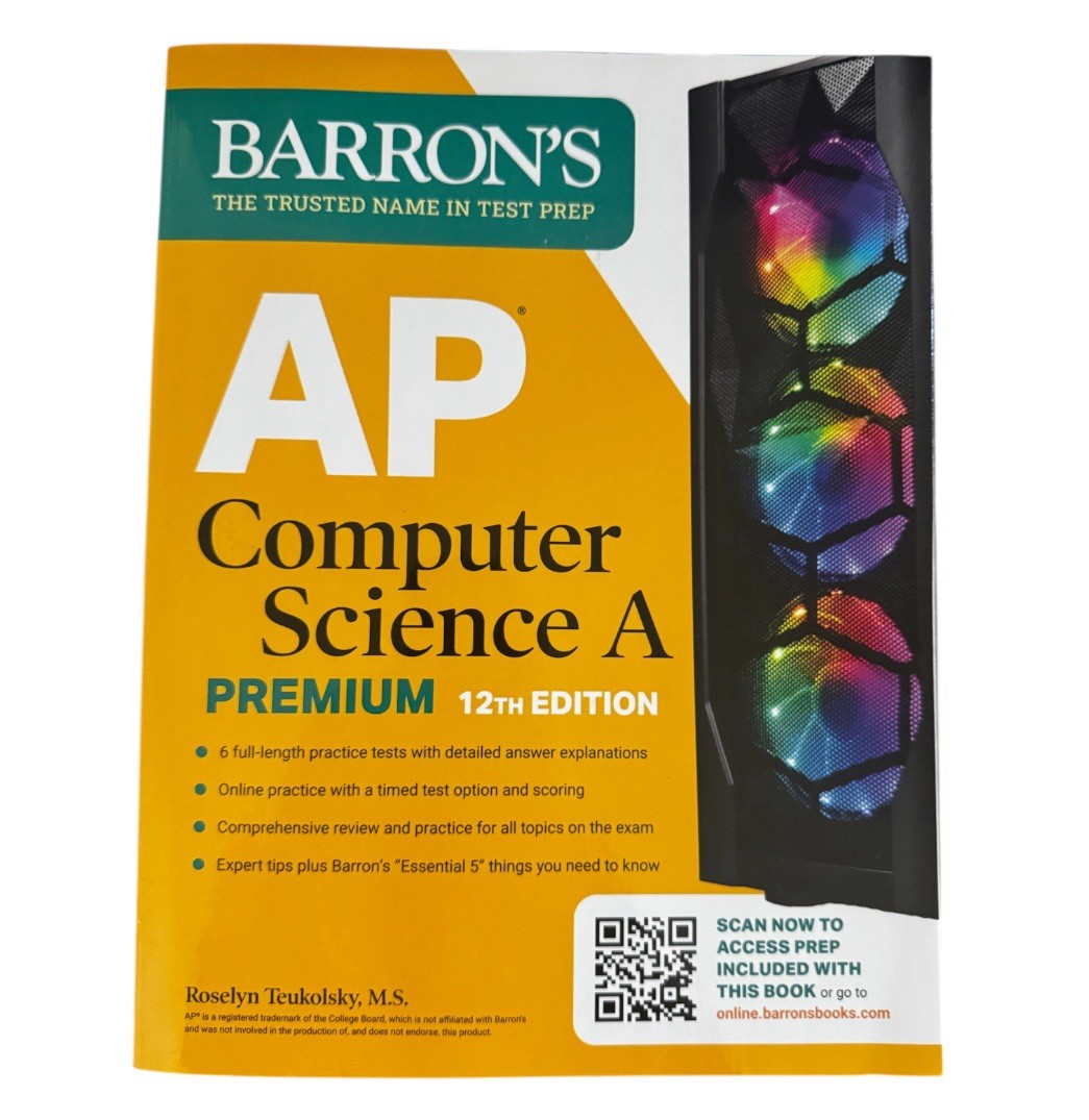 Barron’s Ap Prep Ser.: AP Computer Science a Premium, 12th Edition: Prep Book…