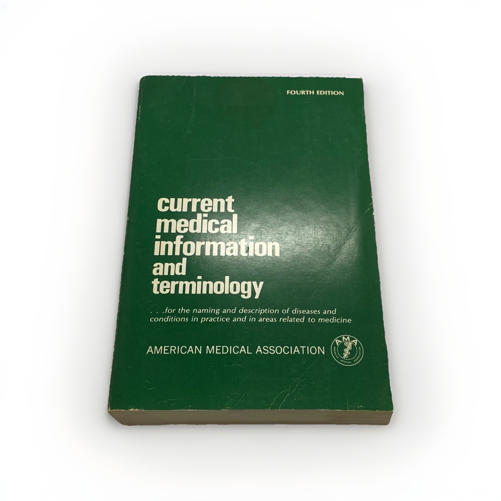 AMA Current Medical Information & Terminology 4th Edition 1971 Diseases Medicine
