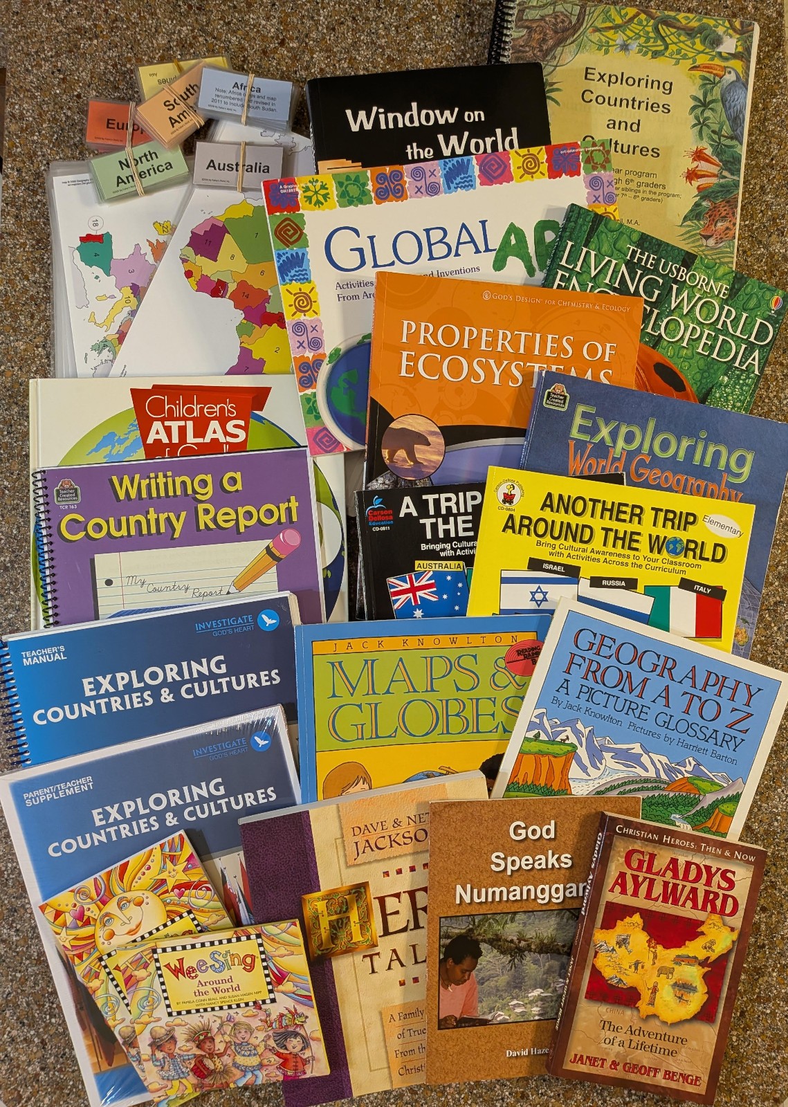 My Father’s World MFW Exploring Countries Cultures ECC 2nd Ed Set Lot + Extras!