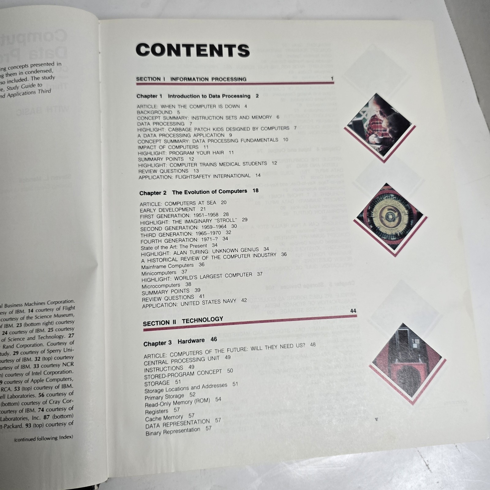 Computers And Data Processing Vintage 1985 Third Edition by Steven L. Mandell