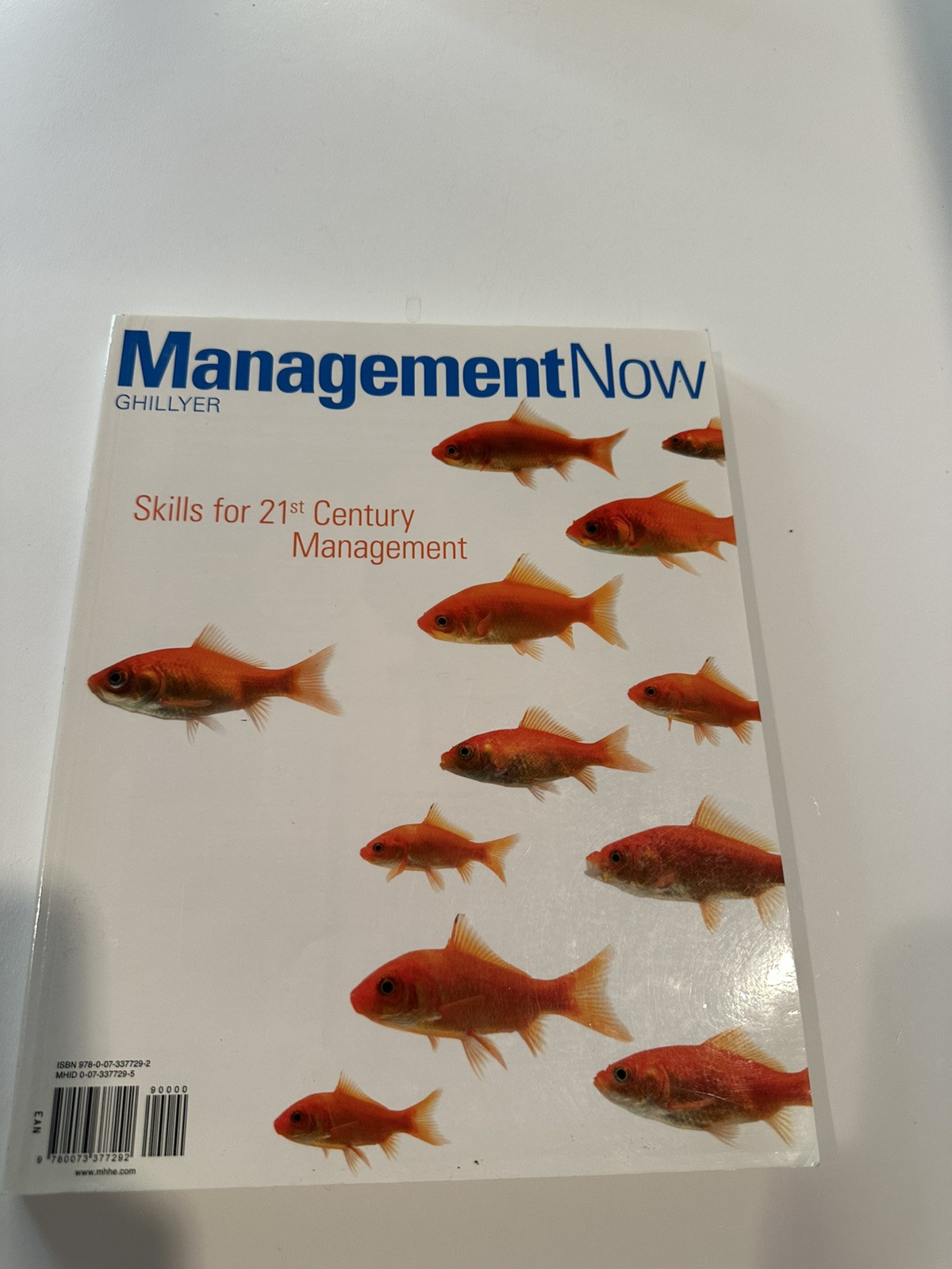 Management Now: Skills for 21st Century Management by Dean Ghillyer, Andrew W