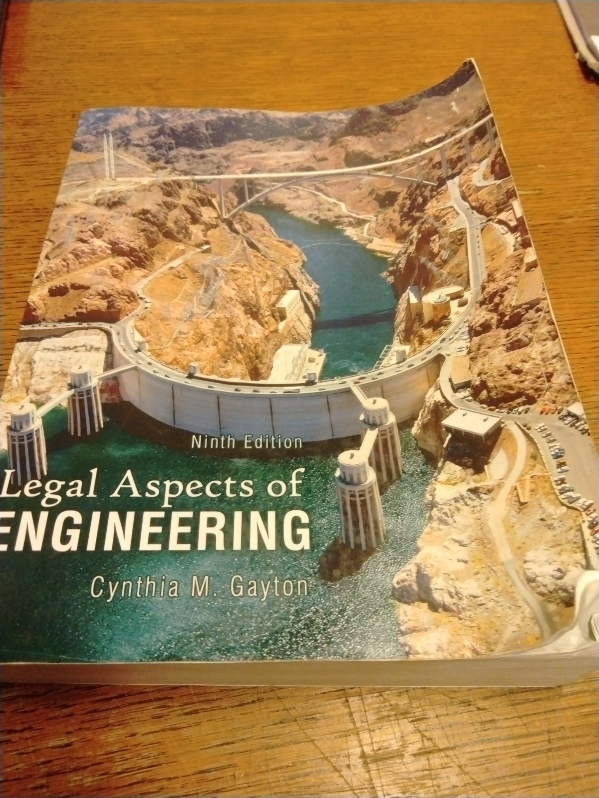 Legal Aspects of Engineering Paperback Textbook by Gayton, Cynthia NINTH EDITION
