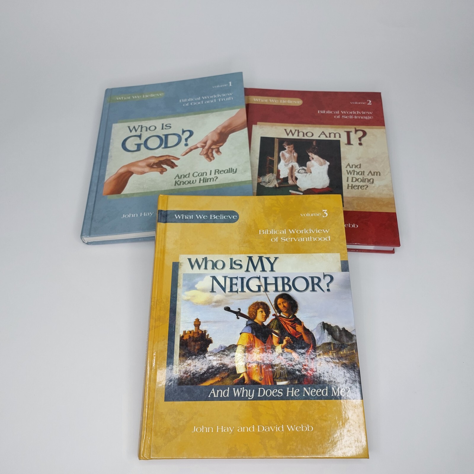 Apologia What We Believe Volume 1 2 3 – Who is God? Who am I? Who is Neighbor?