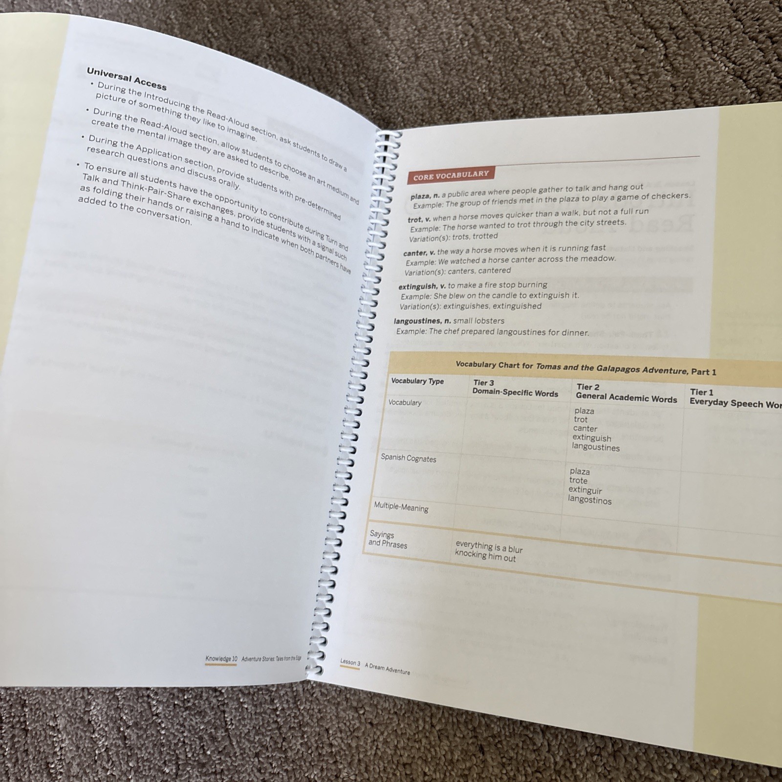 Amplify CKLA Teacher Guide Grade 1 Knwldge 10 Adventure Stories Tales From Edge