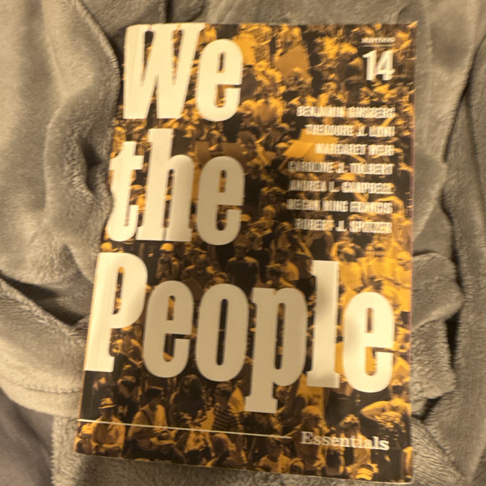 W. W. Norton We the People: Essentials 14th Ed 2014 Paperback Ginsberg