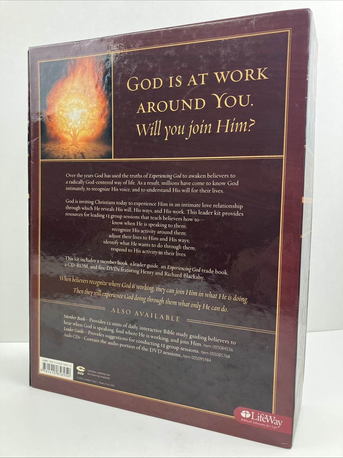 Experiencing God: Knowing and Doing the Will of God Leader Kit [Revised], Blacka