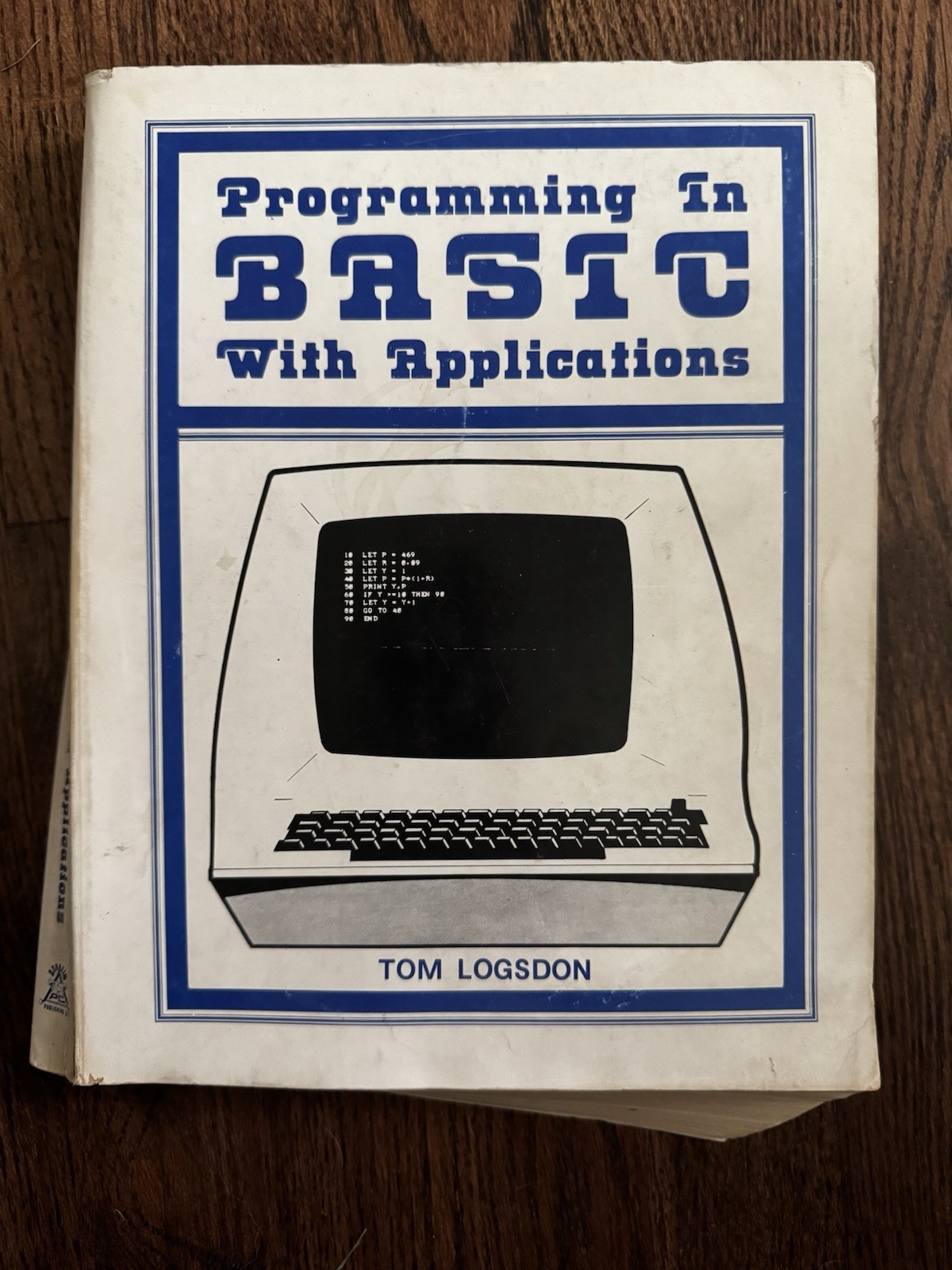Programming In Basic With Applications Vintage (1977) Computer Programming Book