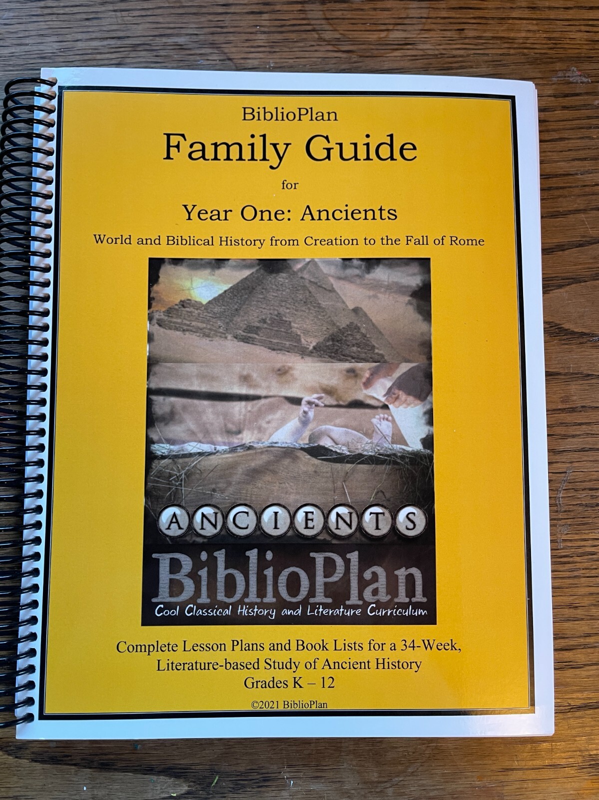 BiblioPlan Family Guide for Year One: Ancients 2021