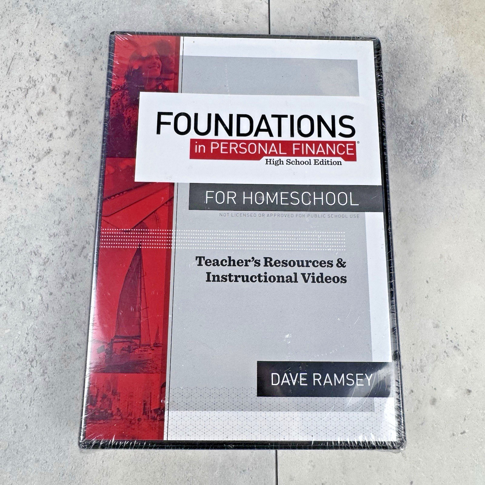 New Dave Ramsey Foundations in Personal Finance High School Homeschool DVD