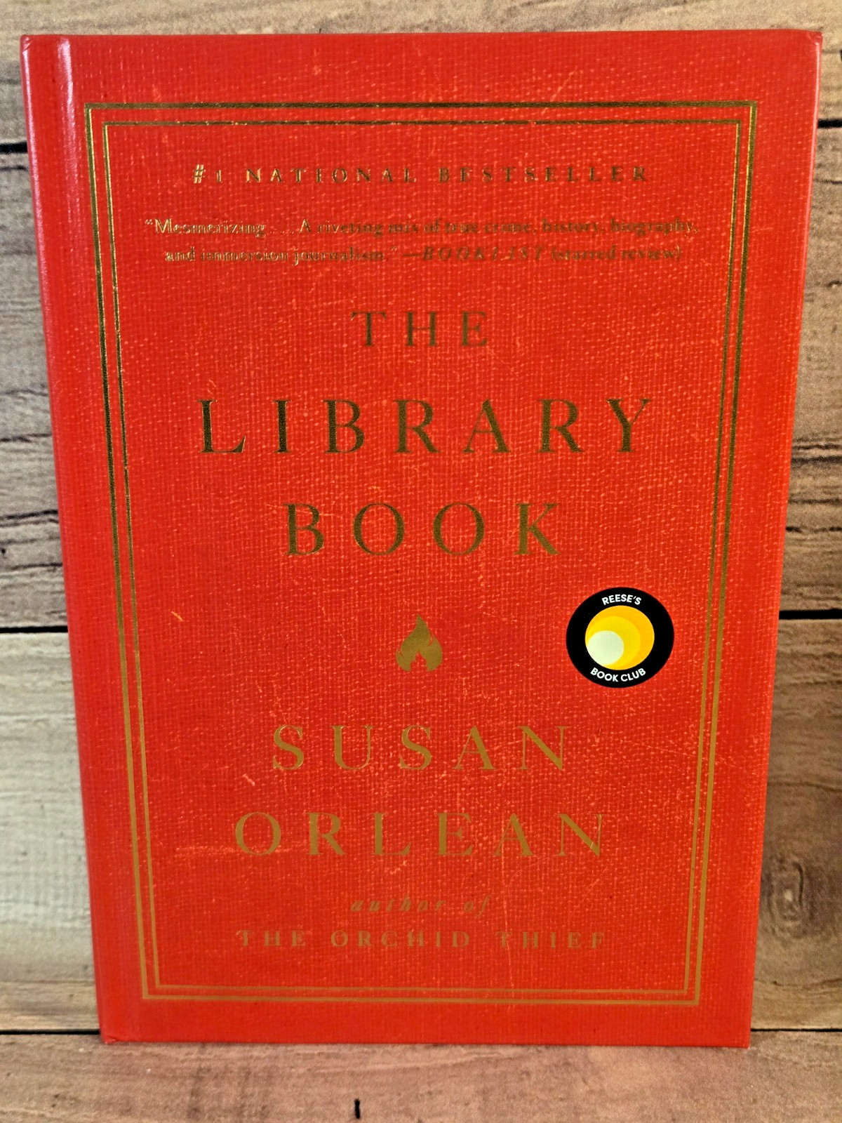 The Library Book – Hardcover By Orlean, Susan – VERY GOOD