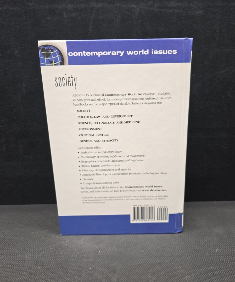 Animal Rights : A Reference Handbook, Hardcover by Sherry, Clifford J., Brand…