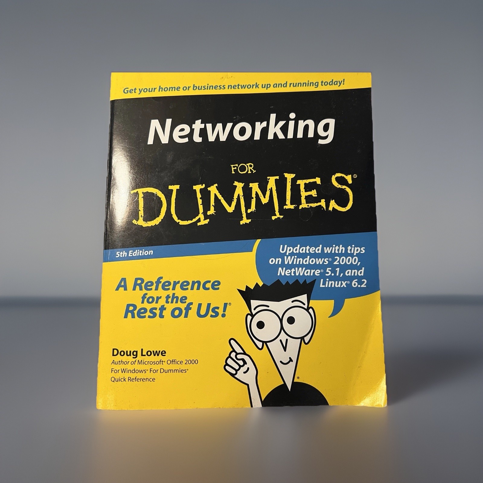 Networking for Dummies (5th Edition) – Doug Lowe – Hardcover / Paperback (2001)