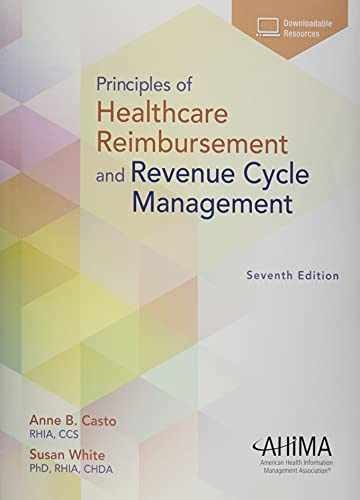 Principles of Healthcare Reimbursement – Paperback, by Casto Anne B. – Good
