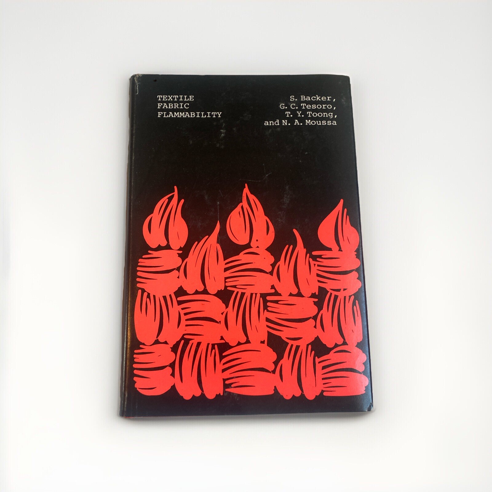 Textile Fabric Flammability HCDJ Vintage MIT 1976 Backer, Tesoro, Toong RARE